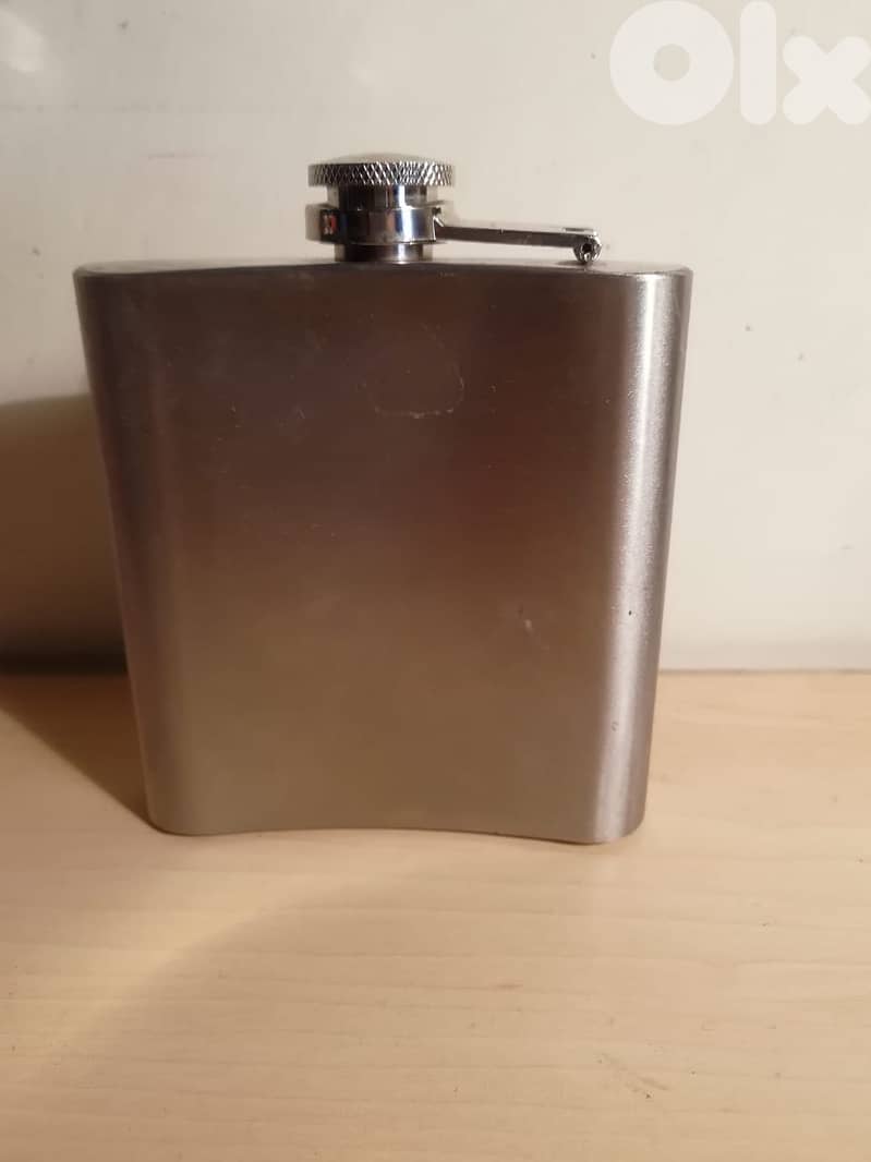 Ireland stainless steel pocket bottle 6oz 200ml approx 2