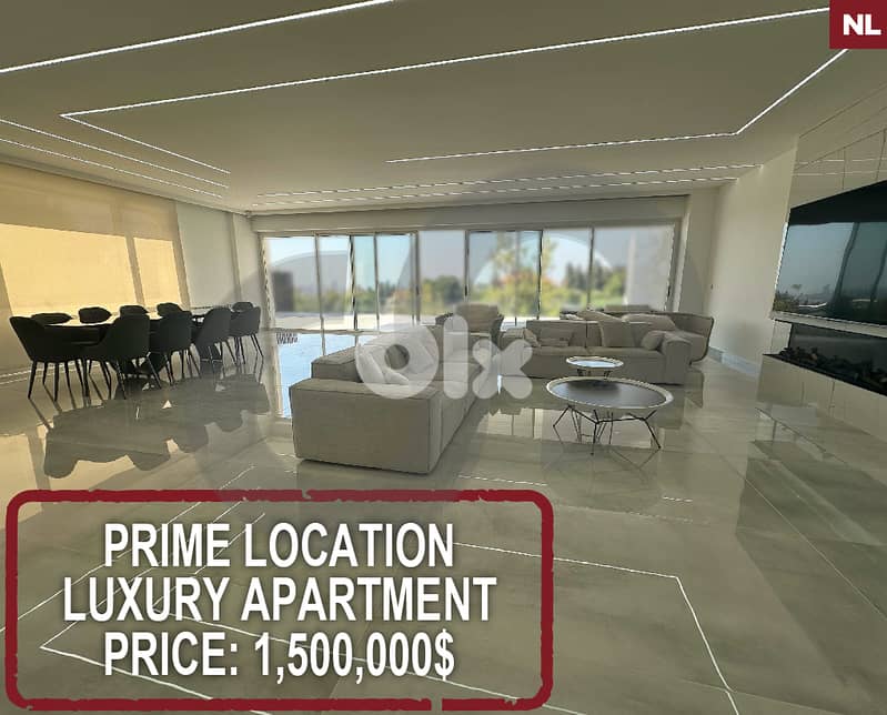 apartment FOR SALE in Yarzeh Baabda/اليرزة  REF#NL111477 0
