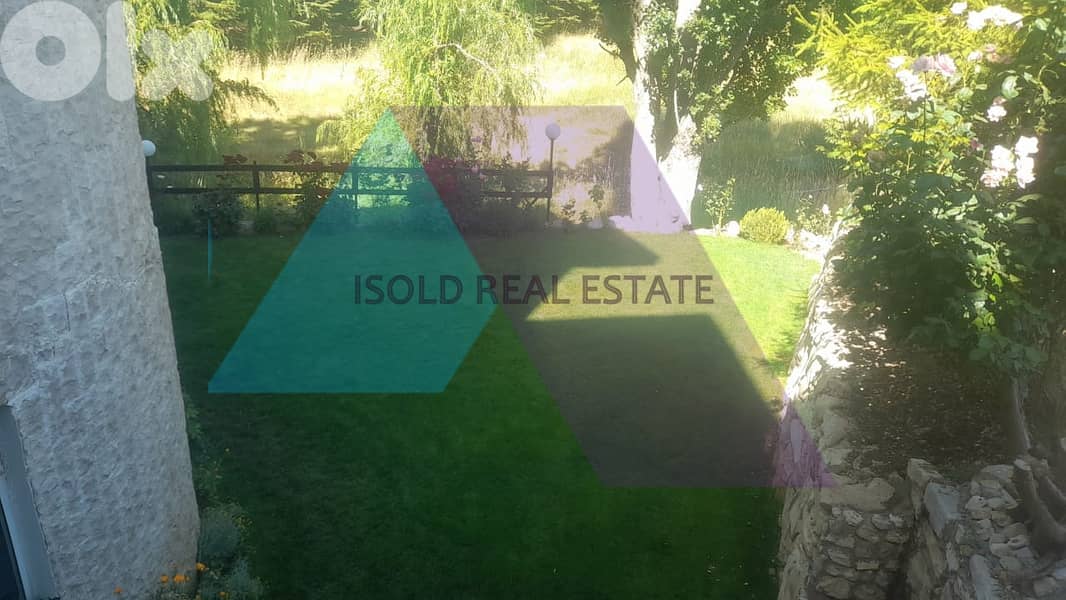 200m2 chalet+ Garden+ mountain view for Rent in Fakra- الايجار في فقرا 2