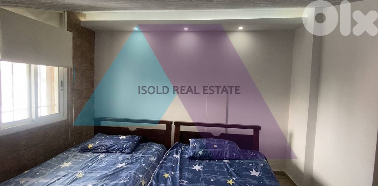 200m2 chalet+ Garden+ mountain view for Rent in Fakra- الايجار في فقرا 12