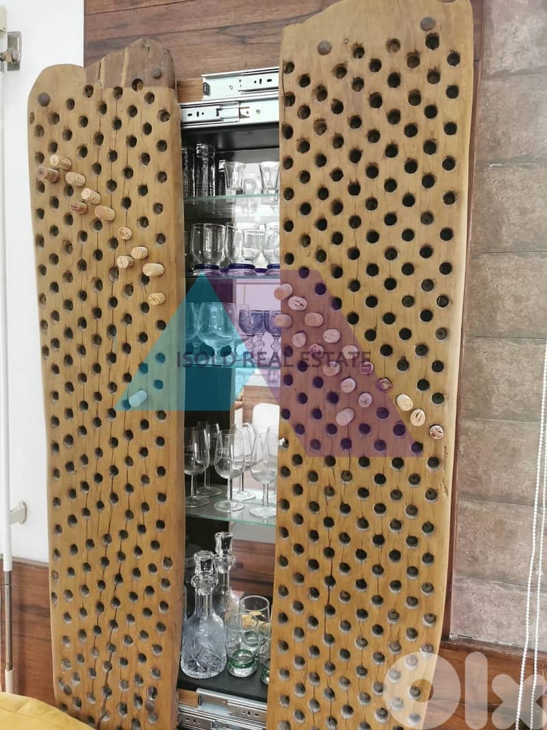 200m2 chalet+ Garden+ mountain view for Rent in Fakra- الايجار في فقرا 14