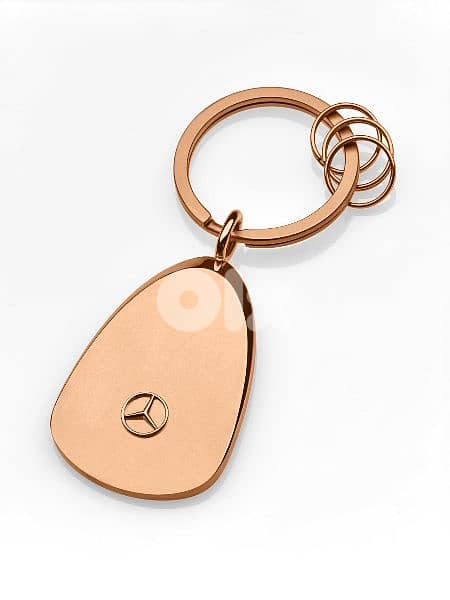 SWAROVSKI Keyring Crystal Rose Gold Genuine Mercedes Benz Collection 2