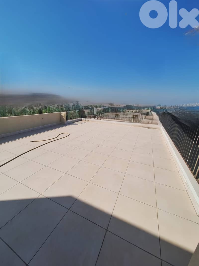 PENTHOUSE FOR SALE IN DBAYEH OVERLOOKING THE SEA 600SQ 0