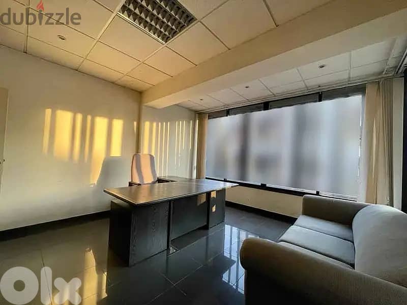 SUPER CATCH Office In Hazmieh Prime (85Sq) FURNISHED , (HA-407) 0