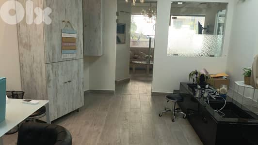 Ain el ghossein equipped shop for rent suitable for beauty salon #6318