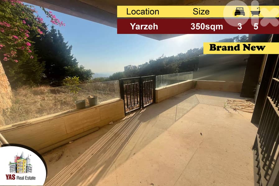 Yarzeh 350m2 | 60m2 Garden | Brand New | Perfect Location | PA | 0