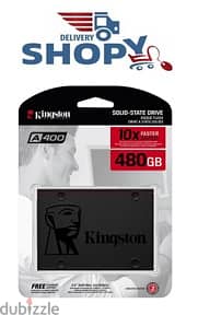 Kingston SSD 960GB A400 SATA 3 2.5" Internal SSD SA400S37/960G 0