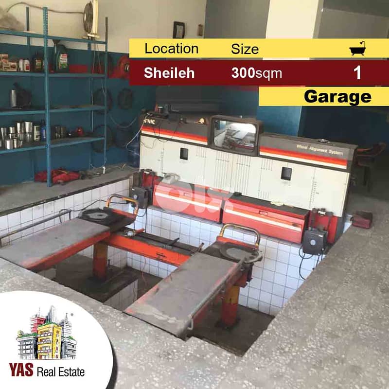 Sheileh 300m2 | Garage / Shop | Main Highway | Perfect Investment |AC 0