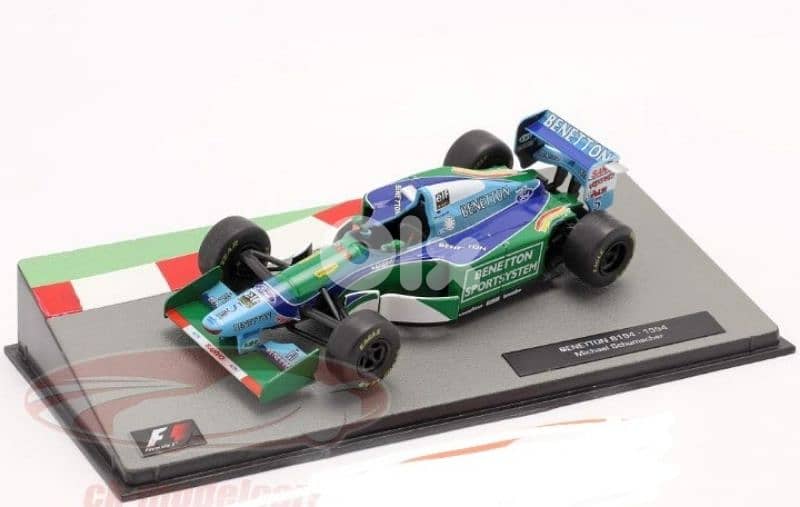 Michael Schumacher Benetton B194 (1994) diecast car model 1;43 0