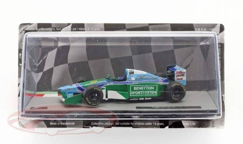 Michael Schumacher Benetton B194 (1994) diecast car model 1;43 5