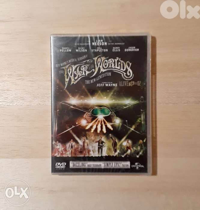The War Of The Worlds Musical DVD. 0