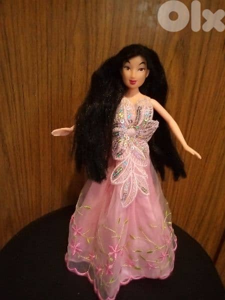 Princess MULAN Disney Still Good SIMBA doll ball neck Bending legs=20$ 0