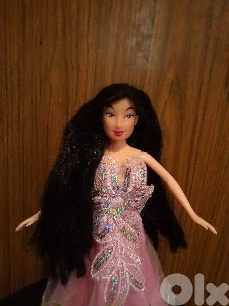 Princess MULAN Disney Still Good SIMBA doll ball neck Bending legs=20$ 1