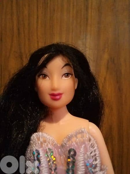 Princess MULAN Disney Still Good SIMBA doll ball neck Bending legs=20$ 2