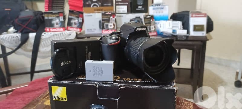nikon d 5600 like new 1
