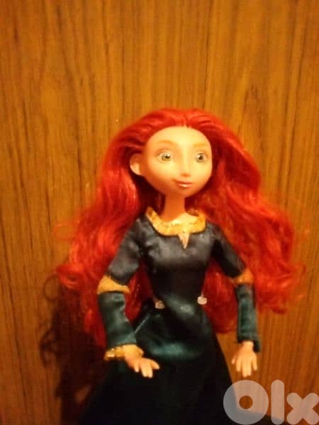 Princess MERIDA -BRAVE Disney Pixar Articulated great doll +Shoes=25$ 1