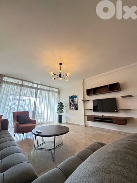 Luxury Apartment For Rent In Achrafieh/Balcony 0