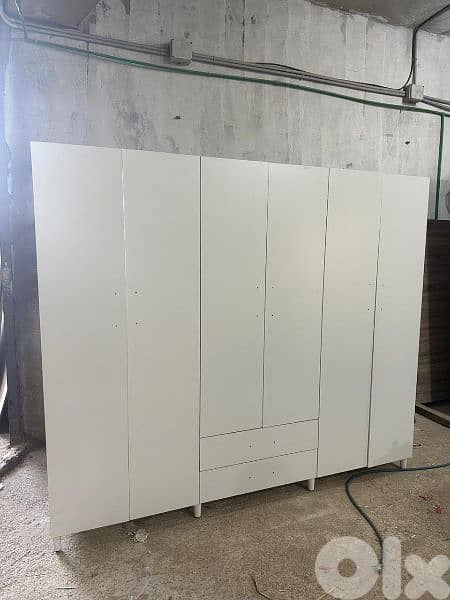 خزانة ست درف عرض 240 سم 0