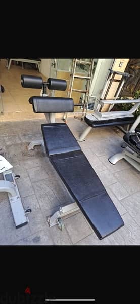 like new heavy duty adjustable  abdominal bench 71547836