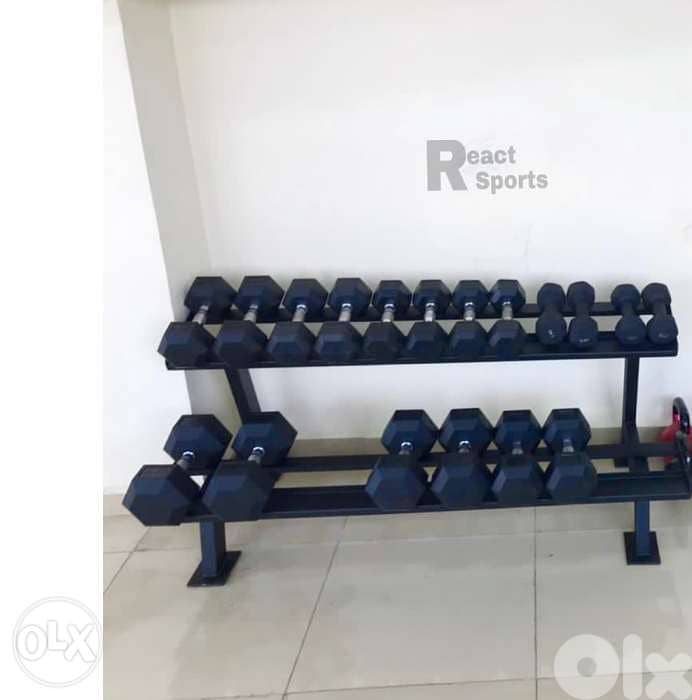 Hexagon dumbles series + Stand 0