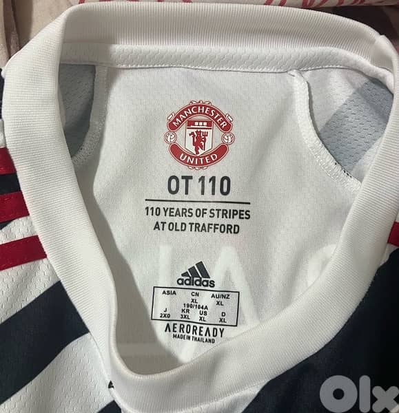 Manchester United sr alex 26 years special edition adidas jersey 2