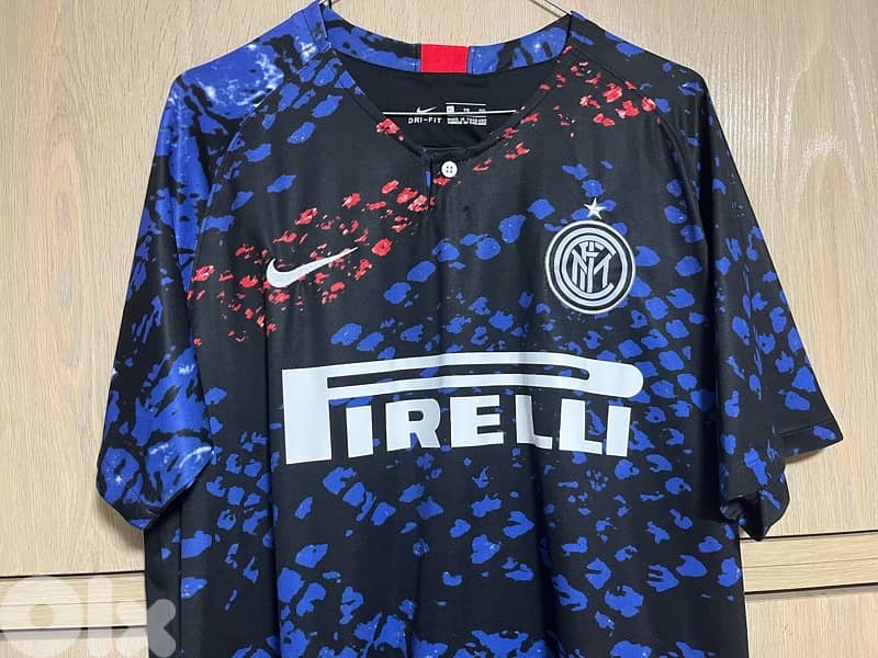 inter milan practice nike training shirt 2016 0