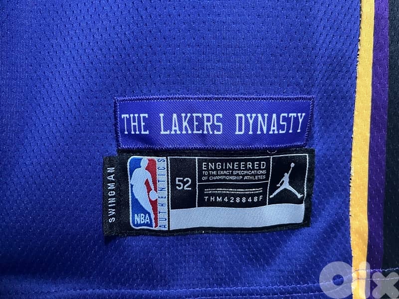 king lebron  james 6 air jordan lakers special edition jersey 2022 5