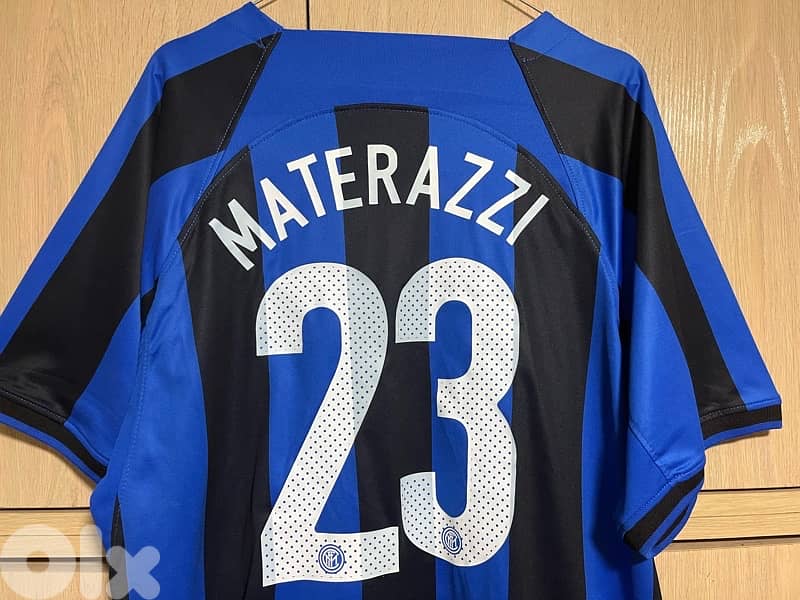 inter milan Materazzi 23 nike special edition nike jersey 0