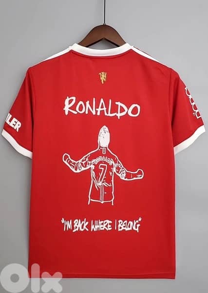 Manchester United ronaldo CR7 the goat kit special edition 1