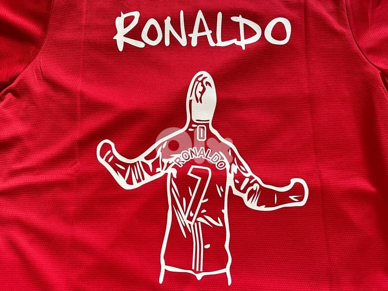 Manchester United ronaldo CR7 the goat kit special edition 4