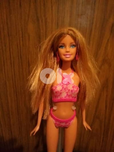 BATH PLAY FUN BARBiE Mattel 2010 As new doll, her swim suit, bend legs