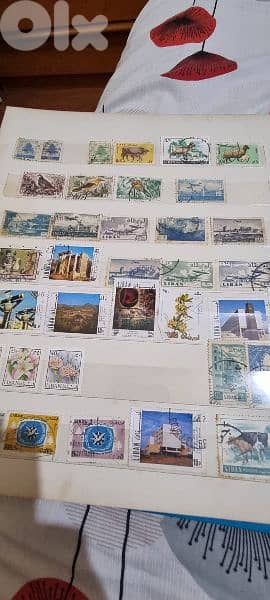 2 big albums are very old stamps  from around the worldgood collection 12