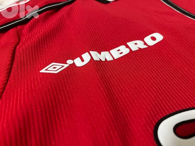 Manchester United 1999 limited edition home historic umbro shirt 1