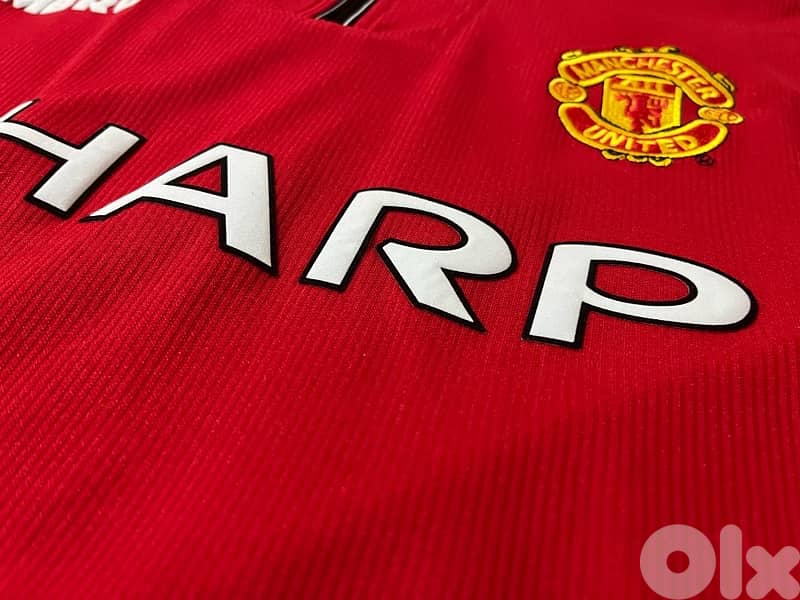Manchester United 1999 limited edition home historic umbro shirt 2