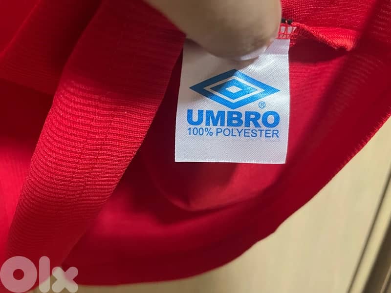 Manchester United 1999 limited edition home historic umbro shirt 3