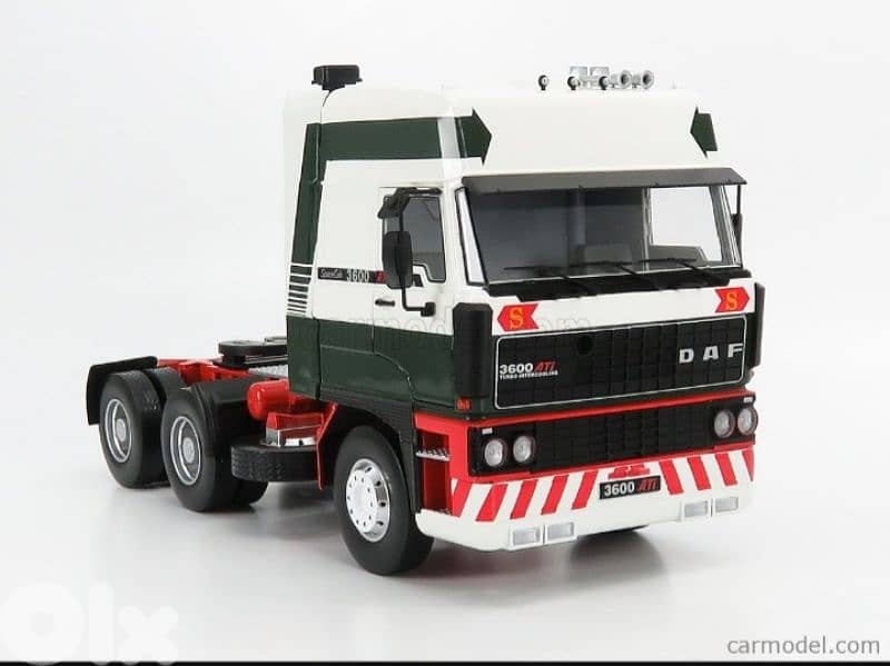 DAF 3600 SpaceCab 1986 Truck diecast car model 1;18 3