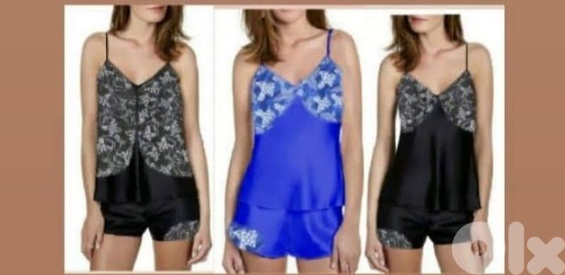 pyjama satin 3 colours m to xxL 11
