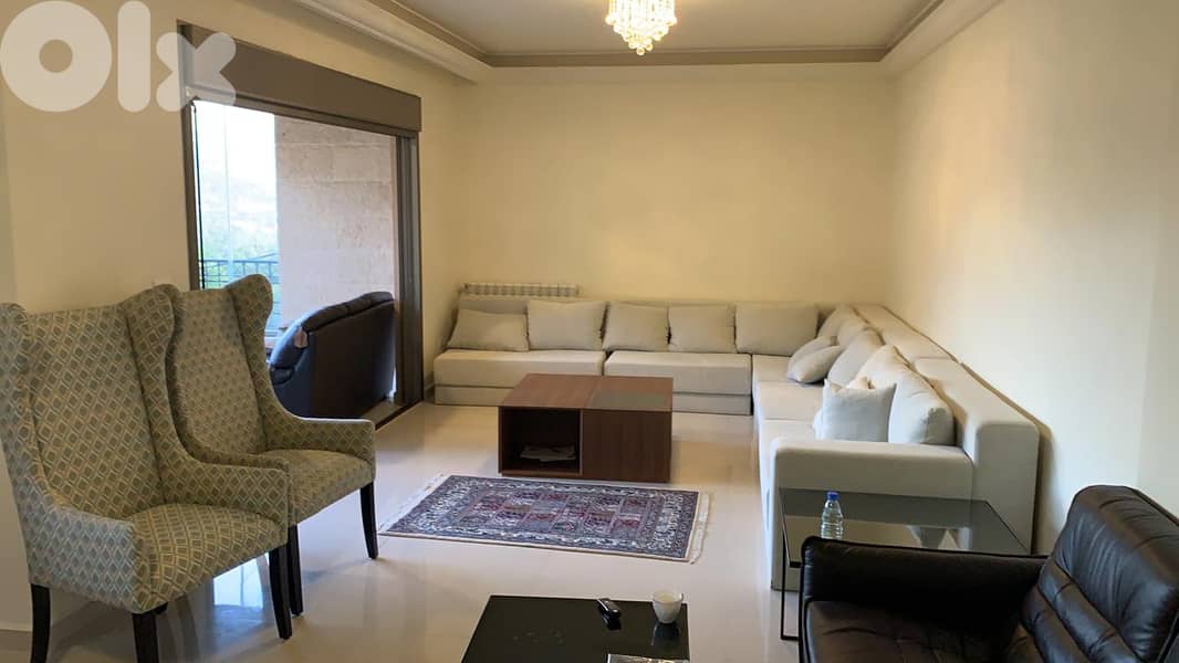 Broumana Prime (230Sq) Furnished with Mountain View , (BRR-126) 0