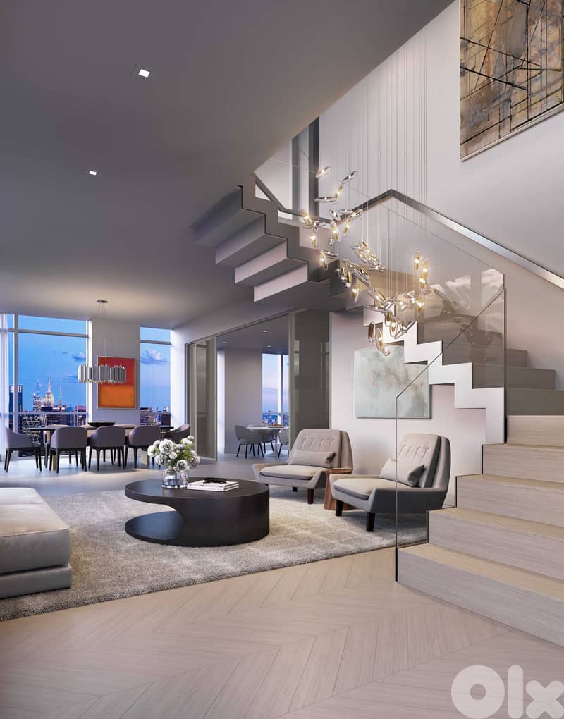 PENTHOUSE IN HAMRA PRIME WITH TERRACE (400Sq) 4 MASTER BEDS , (HA-110) 0
