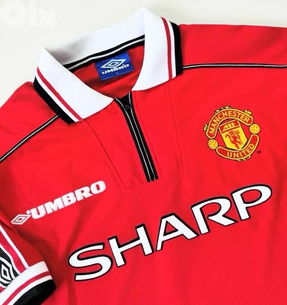 Manchester United 1999 Home Umbro shirt 0