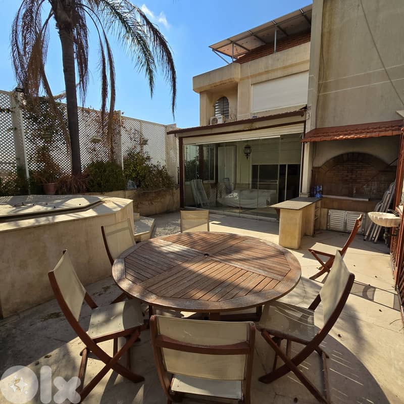 Duplex with terrace for rent in Biyada دوبلكس مع تراس للإيجار 0