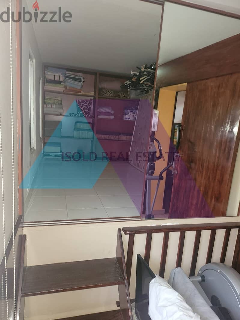 Furnished 63m2 chalet+sea view for sale in Kaslik, Jounieh-الكسليك 4