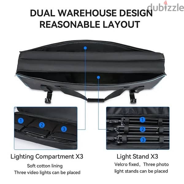 Professional Lighting Bag – xlarge (only bag) 1