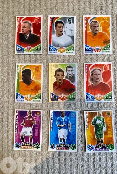 Football collectible trading cards 3