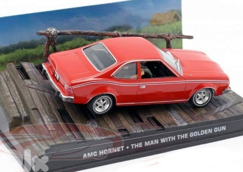 AMC Hornet (James Bond Movie) diecast car model 1;43. 4