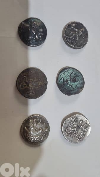 bargain  price silver Roman  coins 3
