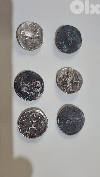 bargain  price silver Roman  coins 8