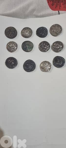 bargain  price silver Roman  coins 11