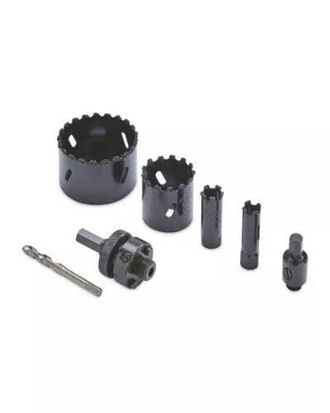 ferrex carbide hole saw 7pcs set 1