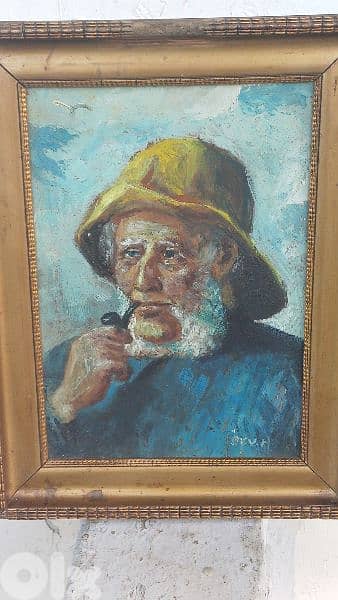 لوحة رسم زيتي اوروبية 2